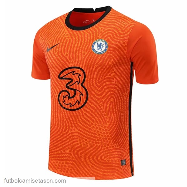 Tailandia Camiseta Chelsea Portero 2020/21 Naranja
